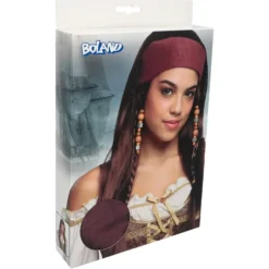 Piratperuk med Bandana