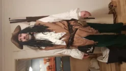 Piratperuk Svart