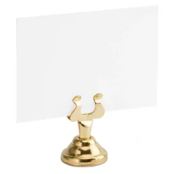 Placeringskortshållare Guld Metallic