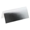 Placeringskort Silvermetallic