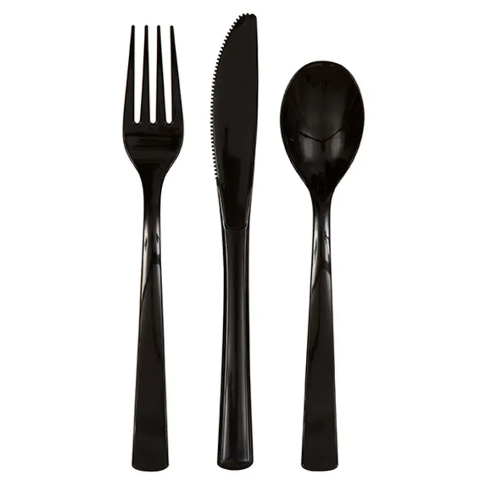 Plastbestick Svart