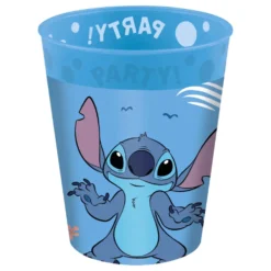 Plastmuggar Stitch & Angel Återanvändbara