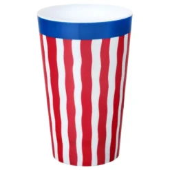 Plastmugg Randig