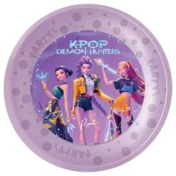 Plasttallrikar K-pop Demon Hunters™ Återanvändbara