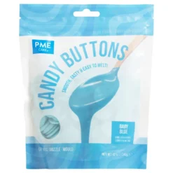 PME Candy Buttons Ljusblå