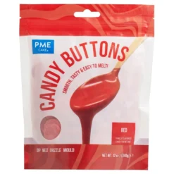 PME Candy Buttons Röd