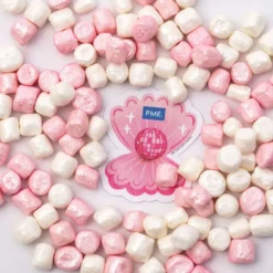 PME Crunch Mallow Pink & White