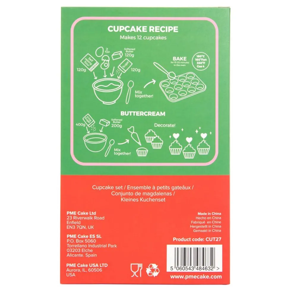 PME Cupcake Kit Tomtar