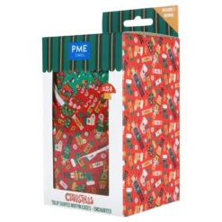 PME Cupcake Wrappers Julmotiv