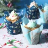 PME Cupcake Wrappers Snögubbe