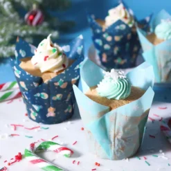 PME Cupcake Wrappers Snögubbe