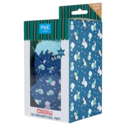 PME Cupcake Wrappers Snögubbe