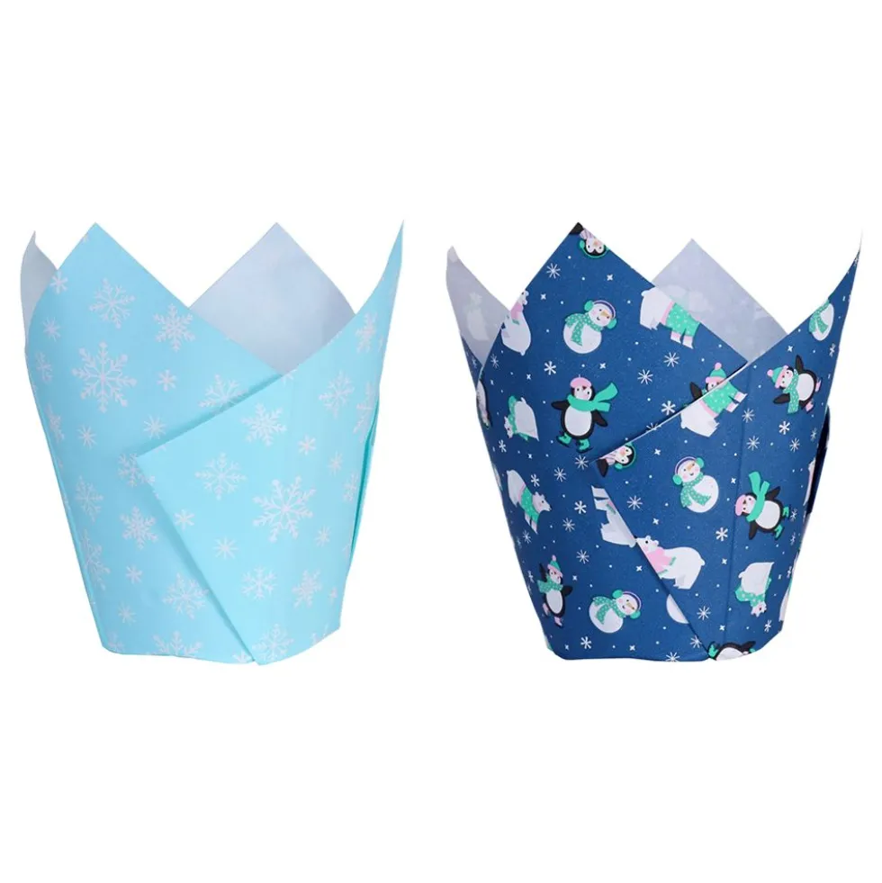 PME Cupcake Wrappers Snögubbe