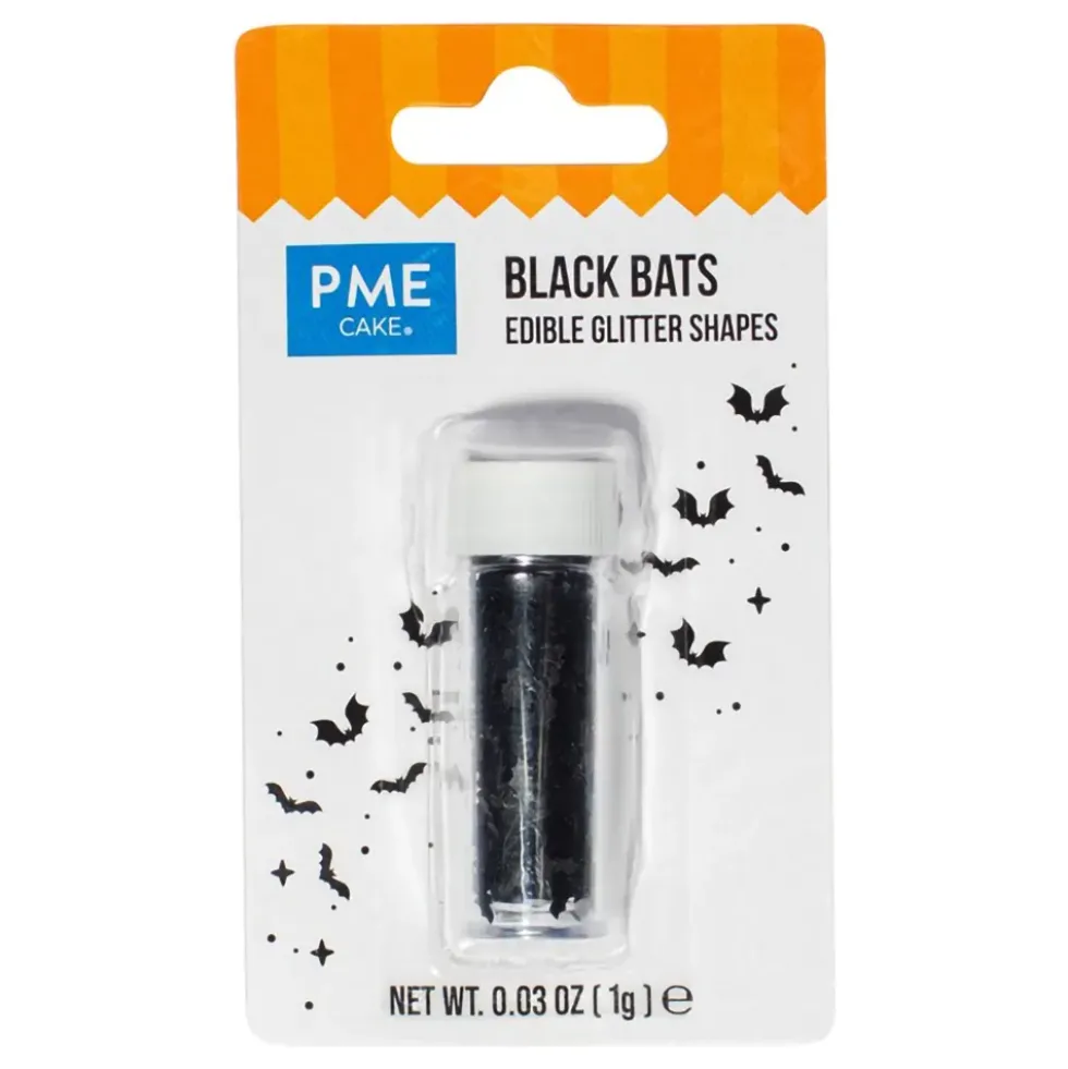 PME Halloweenströssel Mix Fladdermöss
