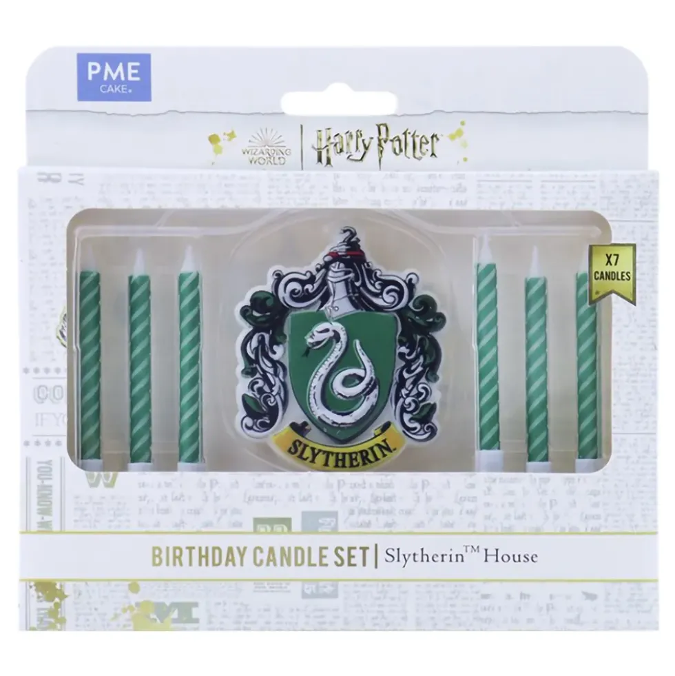 PME Harry Potter Slytherin Tårtljus