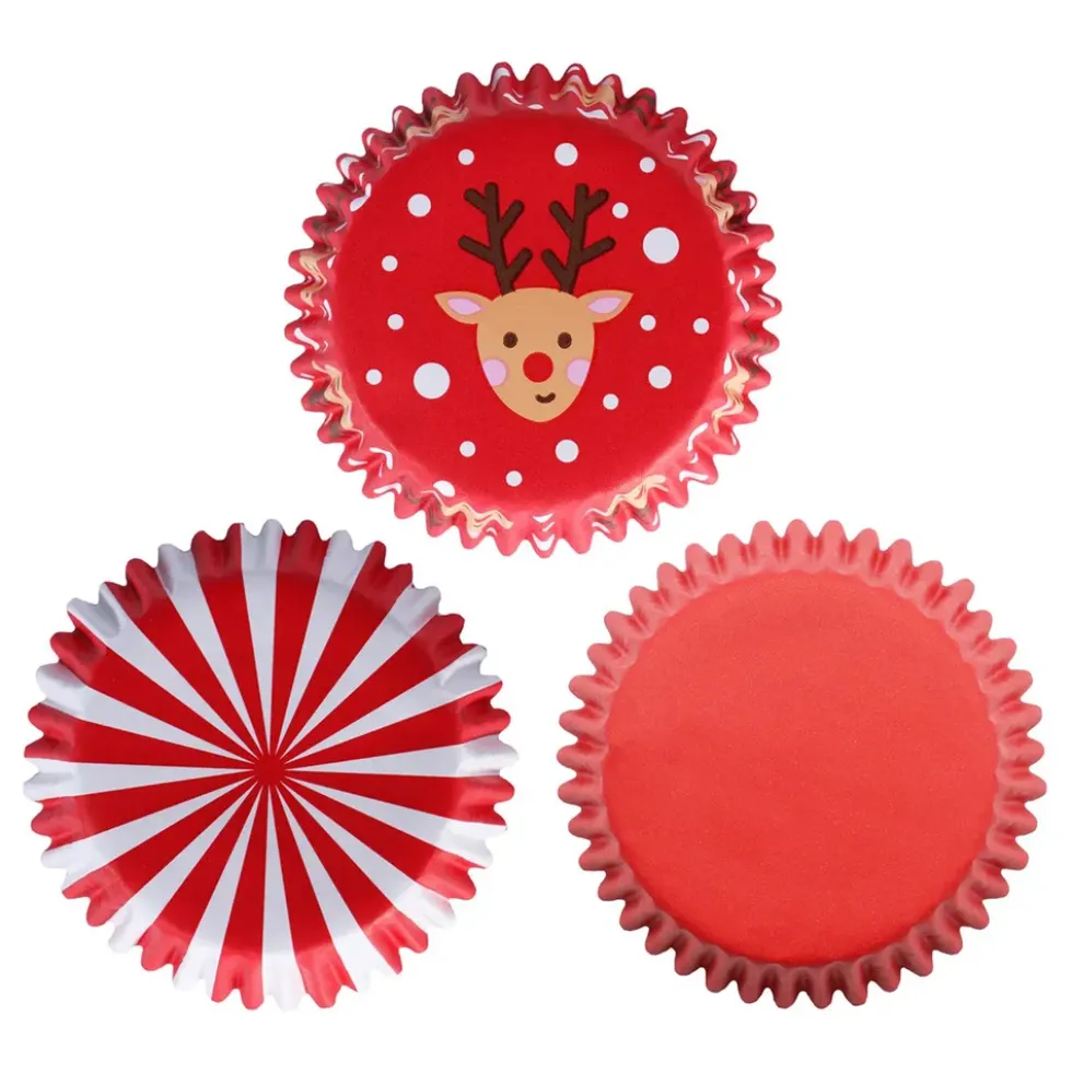 PME Muffinsformar med Folie Julmotiv Mix