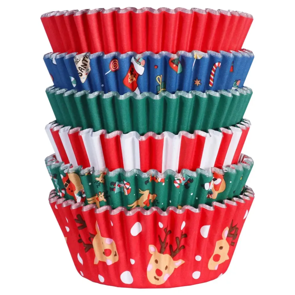 PME Muffinsformar med Folie Julmotiv Mix