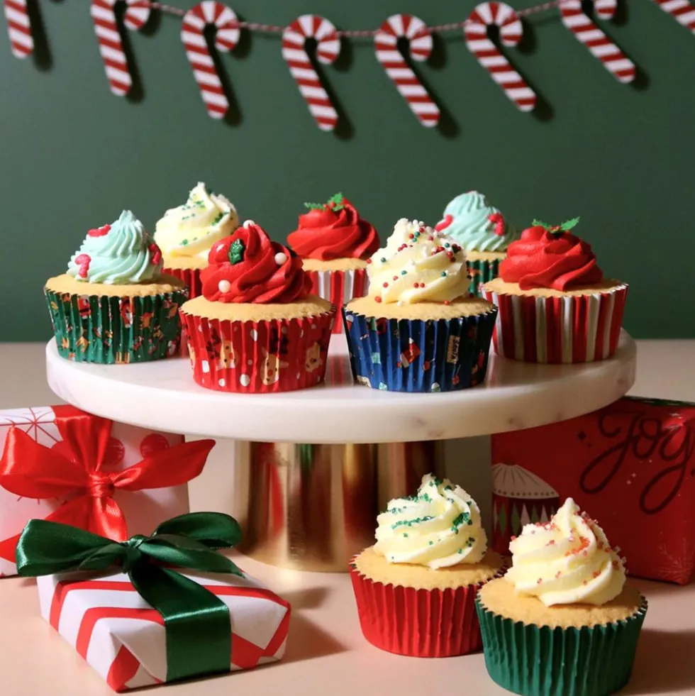 PME Muffinsformar med Folie Julmotiv Mix