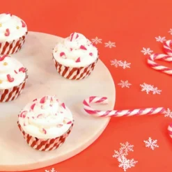 PME Muffinsformar med Folie Polkagris