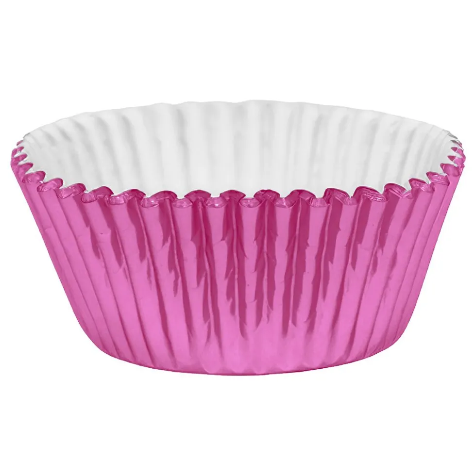 PME Muffinsformar Metallic Rosa