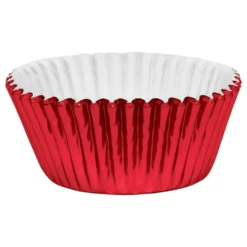 PME Muffinsformar Metallic Röd