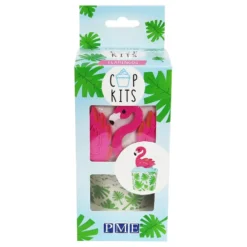 PME Sockerfigurer Flamingo Cupcake Kit
