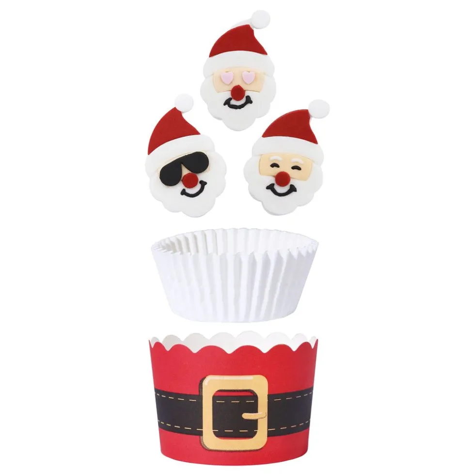 PME Sockerfigurer Tomtar Cupcake Kit