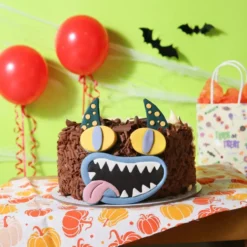PME Sockerfigur Monsteransikte Crazy Cat