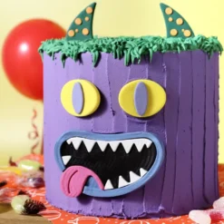 PME Sockerfigur Monsteransikte Crazy Cat