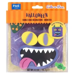 PME Sockerfigur Monsteransikte Crazy Cat