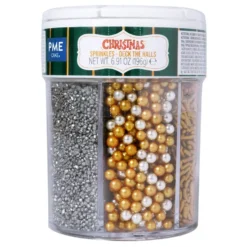 PME Strösselmix Guld/Silver Sparkle