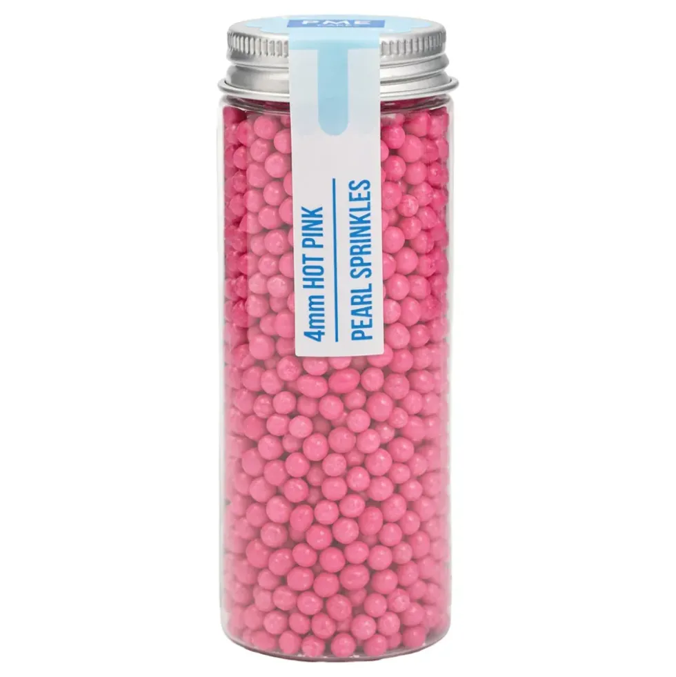 PME Strössel Pärlor Små Rosa