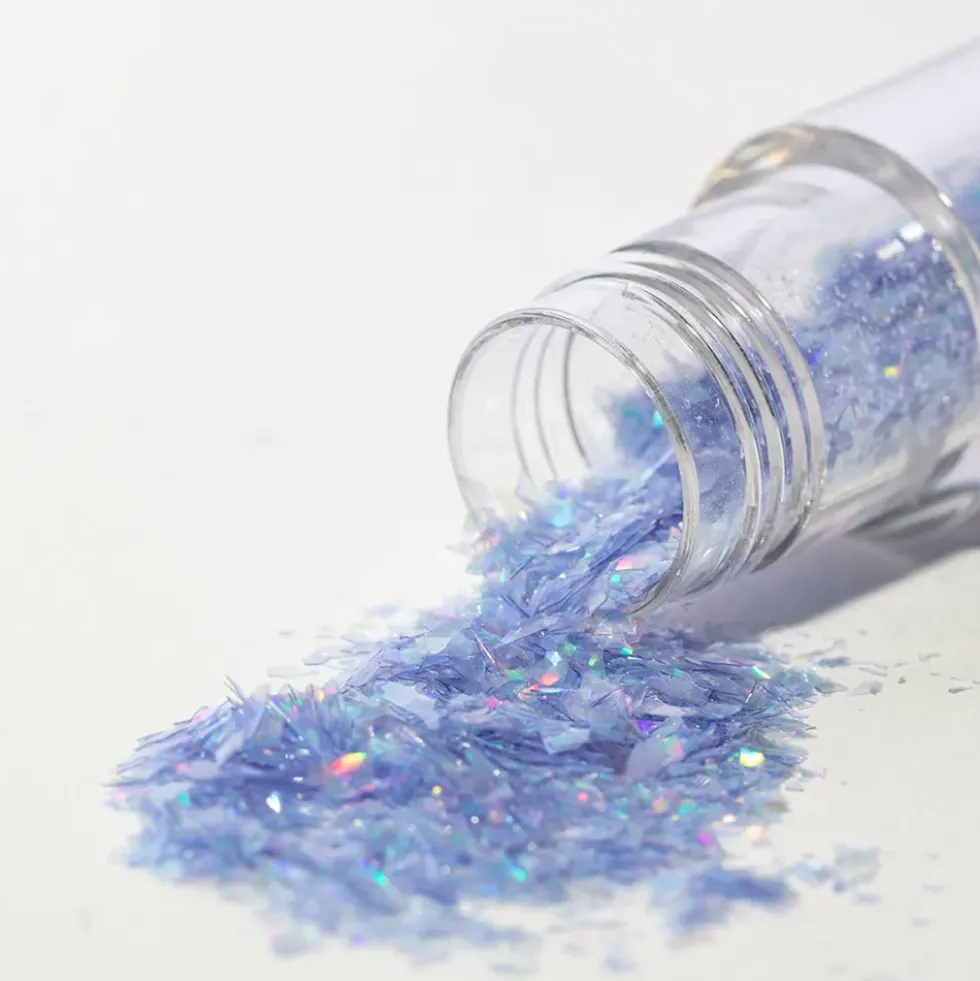 PME Ätbart Glitter Iriserande Lila