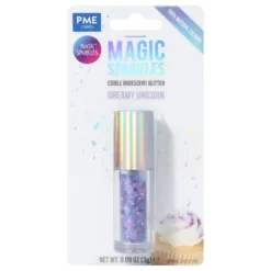 PME Ätbart Glitter Iriserande Lila Pastell