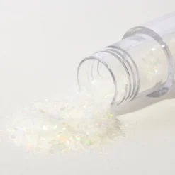 PME Ätbart Glitter Iriserande Vit Crystal