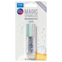 PME Ätbart Glitter Iriserande Silver