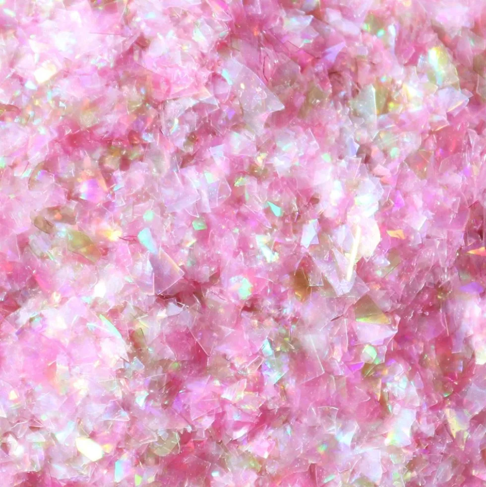 PME Ätbart Glitter Iriserande Rosa/Grön