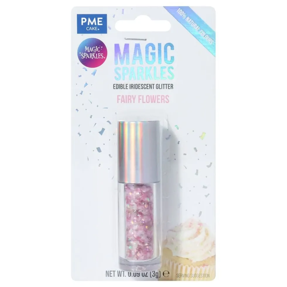 PME Ätbart Glitter Iriserande Rosa/Grön