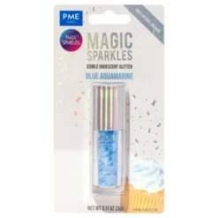 PME Ätbart Glitter Iriserande Isblå