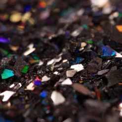 PME Ätbart Glitter Iriserande Svart