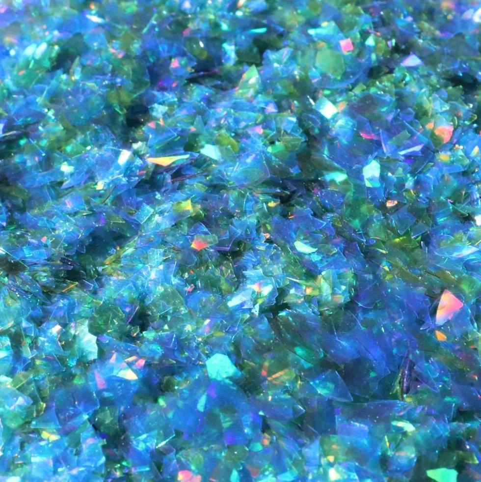PME Ätbart Glitter Iriserande Turkos