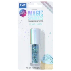 PME Ätbart Glitter Iriserande Turkos