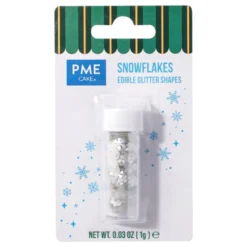 PME Ätbart Glitter Snöflingor