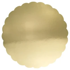 PME Tårtbricka Scallop Guld Metallic