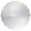 PME Tårtbricka Scallop Silver Metallic