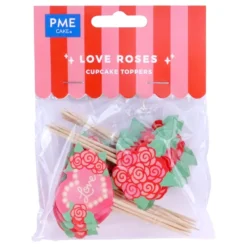PME Tårtdekorationer Love Roses