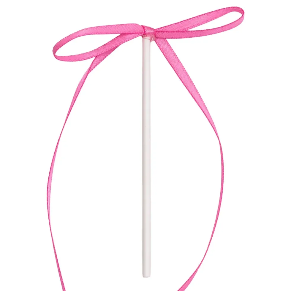PME Tårtdekorationer med Rosett Rosa