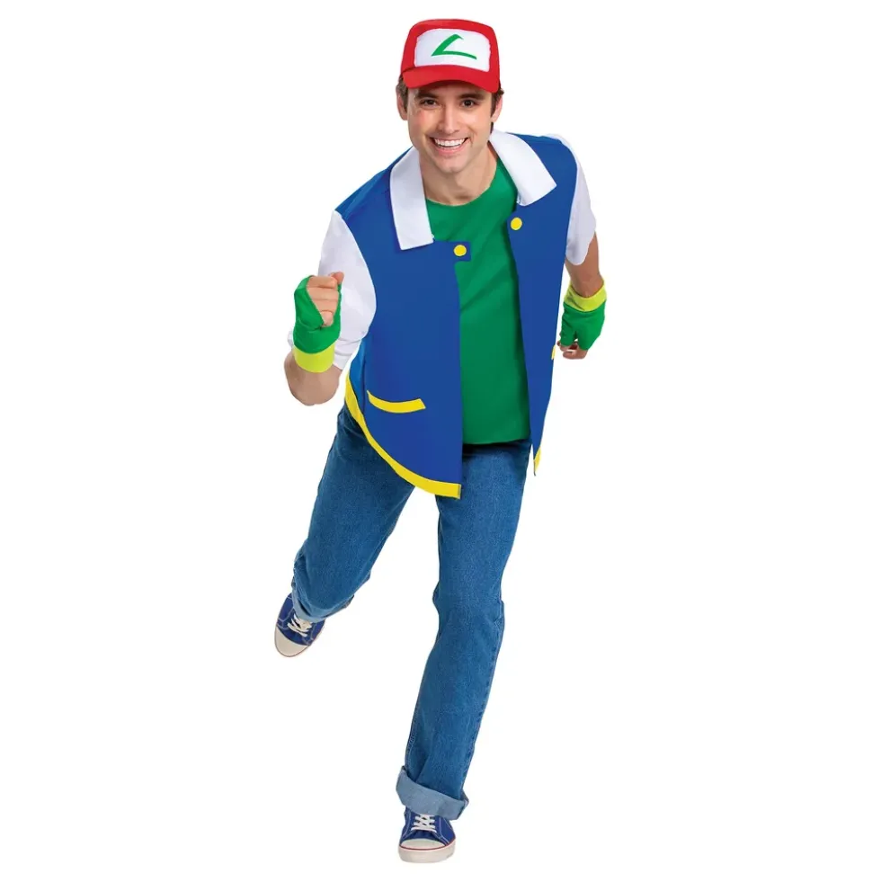 Pokémon™ Ash Ketchum Maskeraddräkt