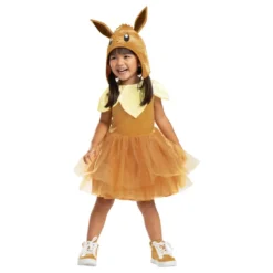 Pokémon™ Eevee Klänning Barn Maskeraddräkt