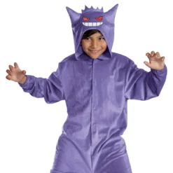 Pokémon™ Gengar Onesie Deluxe Barn Maskeraddräkt